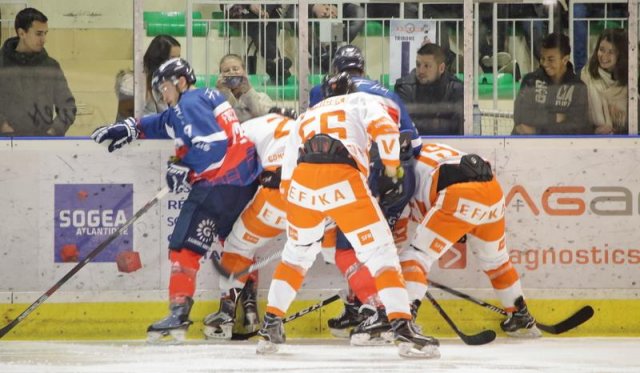 Photo hockey match Angers  - Epinal  le 31/01/2017