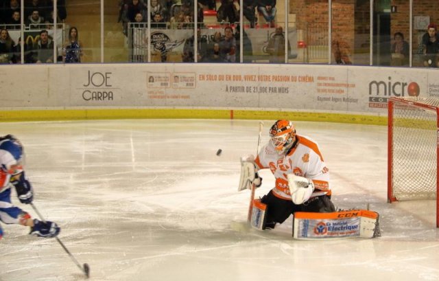 Photo hockey match Angers  - Epinal  le 31/01/2017