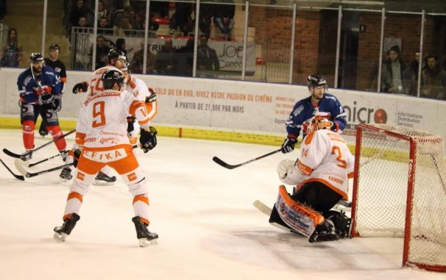 Photo hockey match Angers  - Epinal  le 31/01/2017