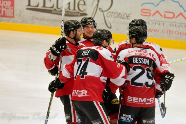 Photo hockey match Chamonix / Morzine - Rouen le 03/02/2017