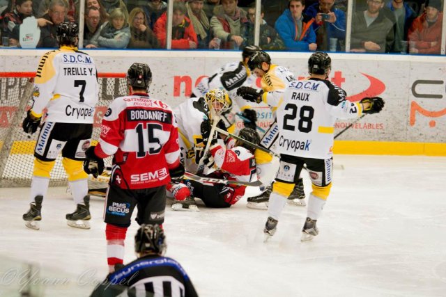 Photo hockey match Chamonix / Morzine - Rouen le 03/02/2017