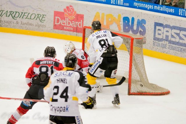 Photo hockey match Chamonix / Morzine - Rouen le 03/02/2017