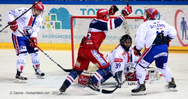 Photo hockey match Grenoble  - Lyon le 03/02/2017