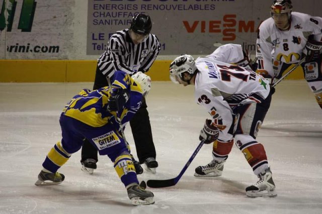 Photo hockey match Chamonix  - Grenoble  le 10/02/2009
