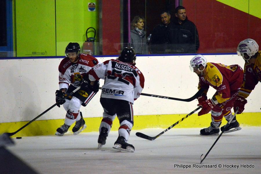 Dijon  6 - 2 Chamonix / Morzine