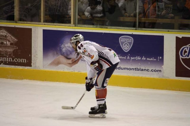 Photo hockey match Chamonix  - Grenoble  le 10/02/2009