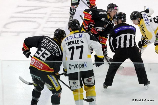 Photo hockey match Nice - Rouen le 05/02/2017