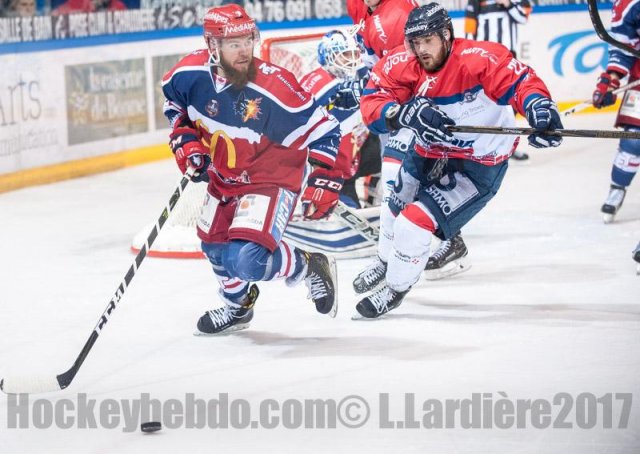 Photo hockey match Grenoble  - Angers  le 14/02/2017