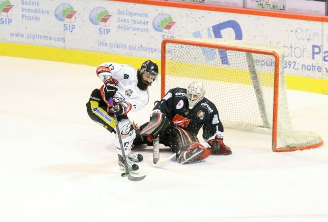 Photo hockey match Amiens  - Nice le 14/02/2017