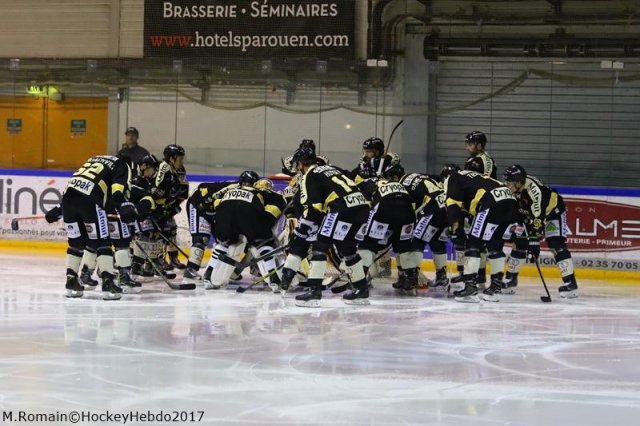 Photo hockey match Rouen - Dijon  le 14/02/2017