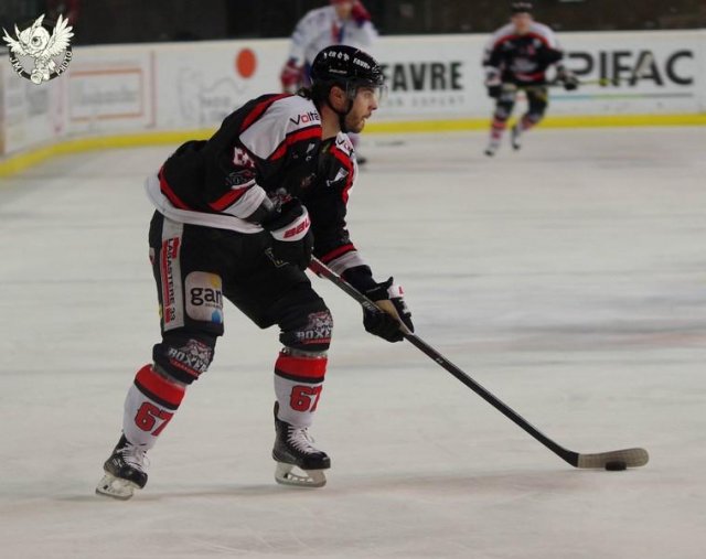 Photo hockey match Bordeaux - Lyon le 14/02/2017