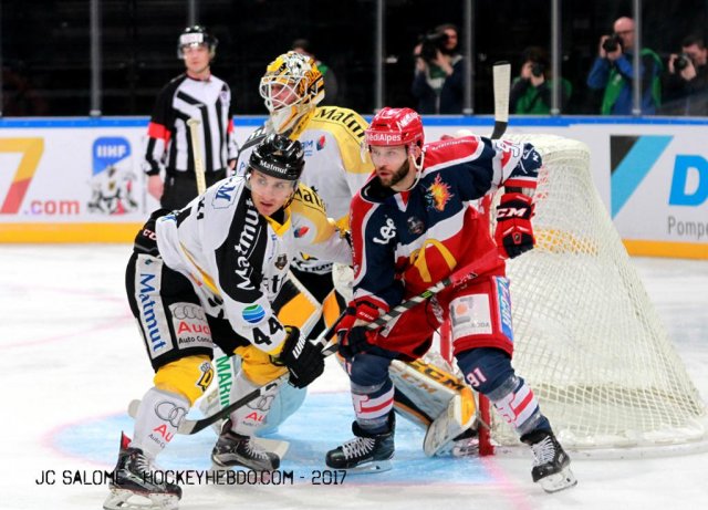 Photo hockey match Rouen - Grenoble  le 19/02/2017