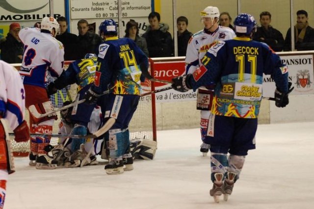 Photo hockey match Dijon  - Epinal  le 10/02/2009
