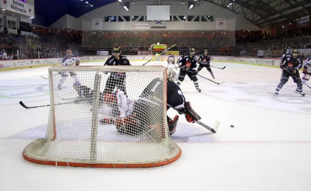 Photo hockey match Amiens  - Grenoble  le 17/02/2017
