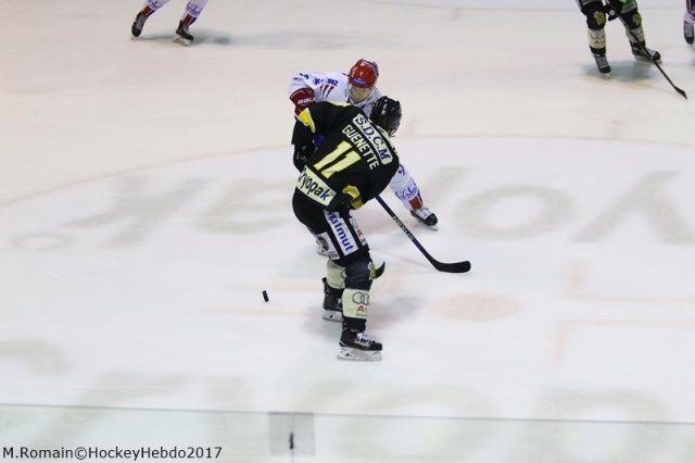 Photo hockey match Rouen - Lyon le 21/02/2017
