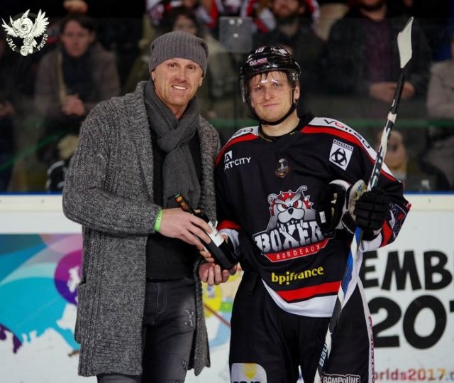 Photo hockey match Bordeaux - Angers  le 21/02/2017