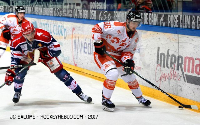 Photo hockey match Grenoble  - Epinal  le 24/02/2017