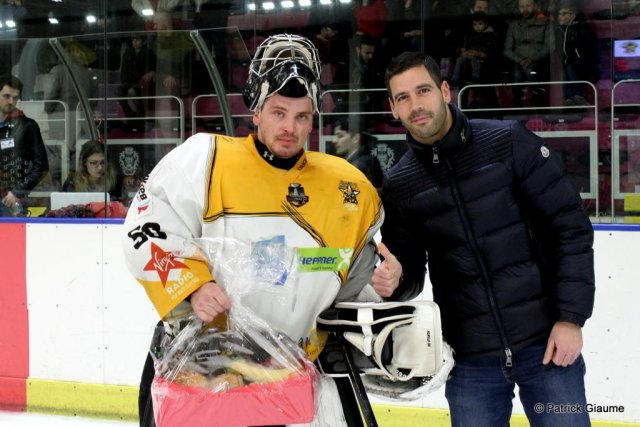 Photo hockey match Nice - Strasbourg  le 24/02/2017