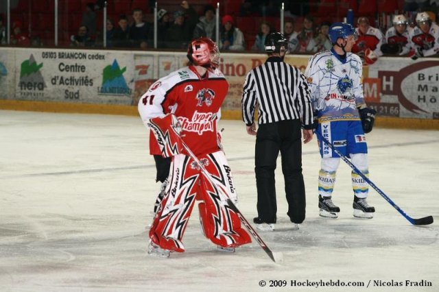 Photo hockey match Briançon  - Villard-de-Lans le 14/02/2009