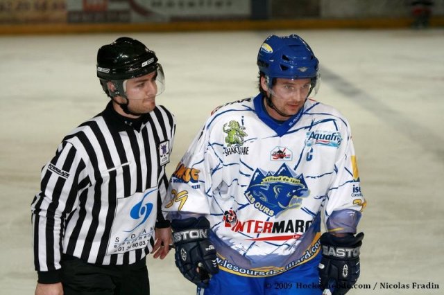 Photo hockey match Briançon  - Villard-de-Lans le 14/02/2009