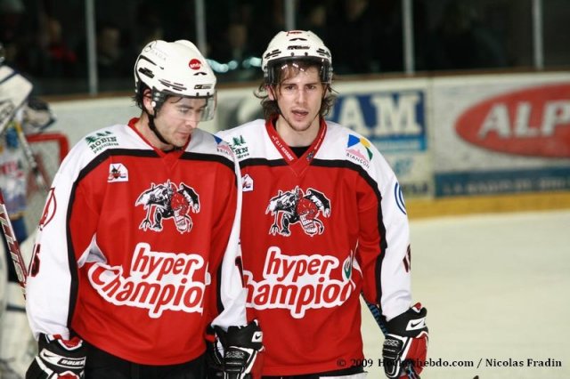 Photo hockey match Briançon  - Villard-de-Lans le 14/02/2009