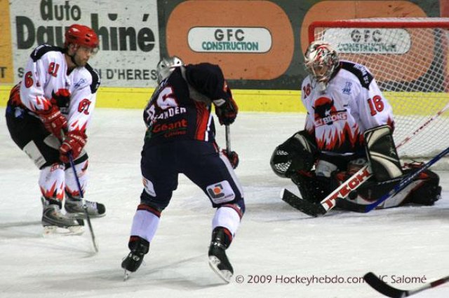 Photo hockey match Grenoble  - Neuilly/Marne le 14/02/2009