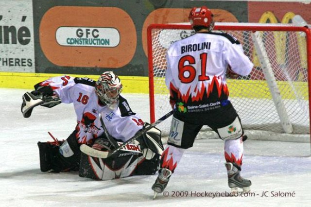 Photo hockey match Grenoble  - Neuilly/Marne le 14/02/2009