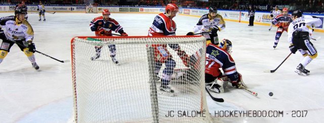 Photo hockey match Grenoble  - Rouen le 15/03/2017