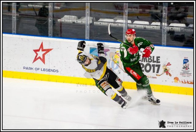 Photo hockey match Cergy-Pontoise - Chambéry le 11/03/2017