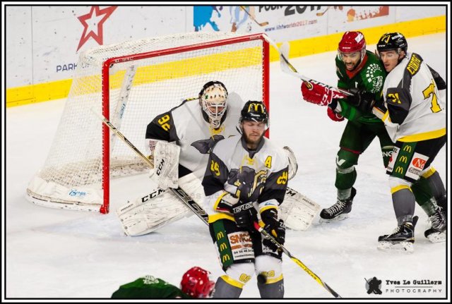 Photo hockey match Cergy-Pontoise - Chambéry le 11/03/2017