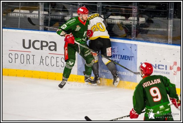Photo hockey match Cergy-Pontoise - Chambéry le 11/03/2017