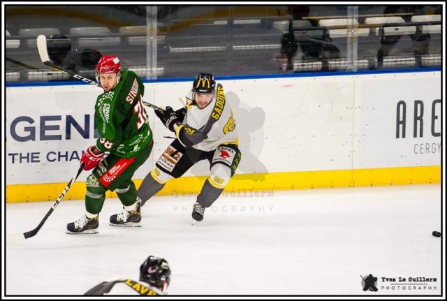 Photo hockey match Cergy-Pontoise - Chambéry le 11/03/2017