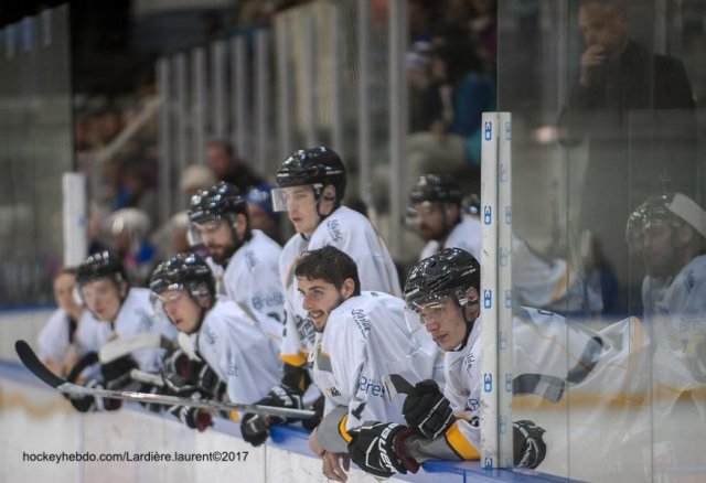 Photo hockey match Courchevel-Méribel-Pralognan - Brest  le 15/03/2017