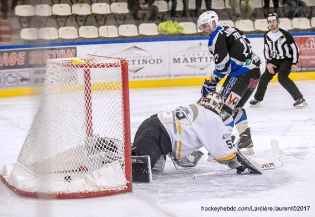 Photo hockey match Courchevel-Méribel-Pralognan - Brest  le 15/03/2017