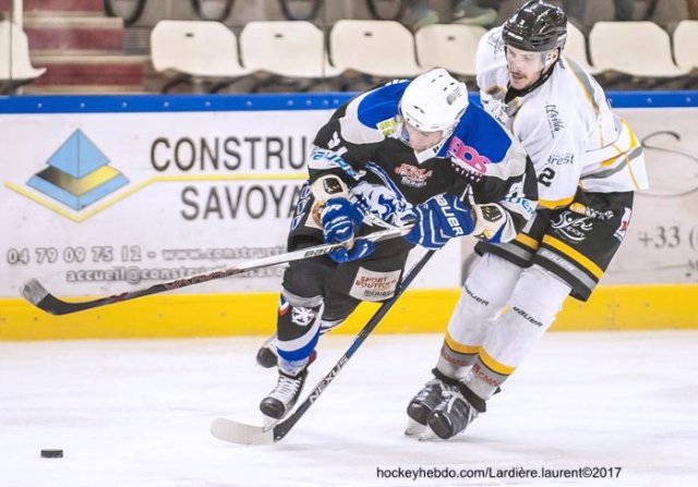 Photo hockey match Courchevel-Méribel-Pralognan - Brest  le 15/03/2017