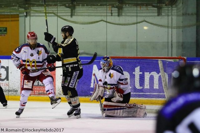 Photo hockey match Rouen - Grenoble  le 18/03/2017
