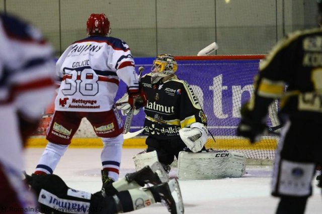 Photo hockey match Rouen - Grenoble  le 18/03/2017