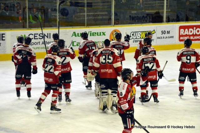 Photo hockey match Chamonix / Morzine - Dijon  le 21/03/2017