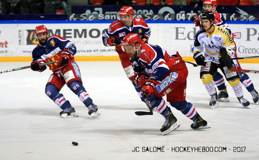 Grenoble  4 - 3 Rouen