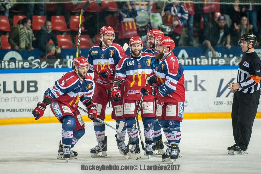 Grenoble  4 - 3 Rouen