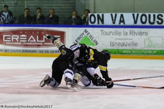 Photo hockey match Rouen - Gap  le 07/04/2017