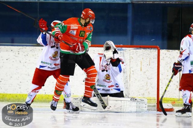 Photo hockey match Mont-Blanc - Annecy le 09/04/2017