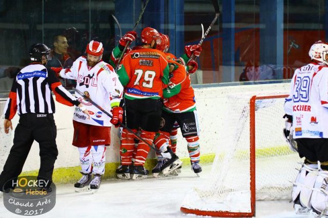 Photo hockey match Mont-Blanc - Annecy le 09/04/2017