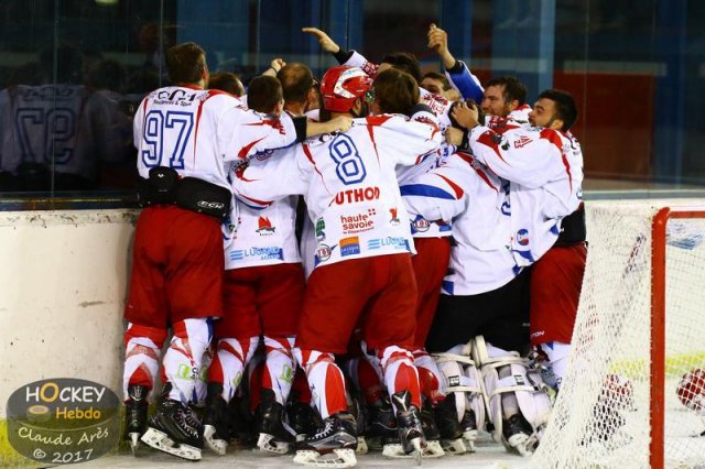 Photo hockey match Mont-Blanc - Annecy le 09/04/2017