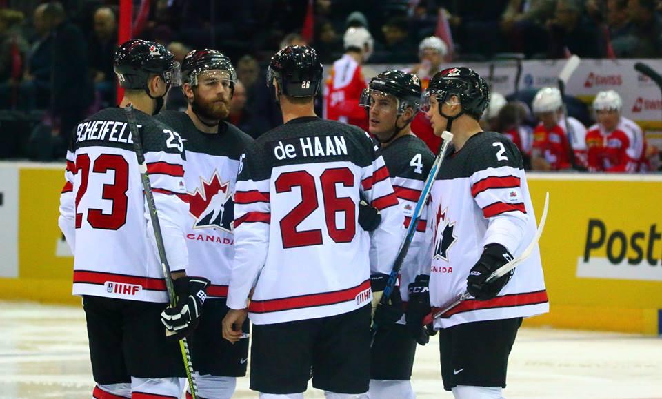 Switzerland 1 - 4 Canada