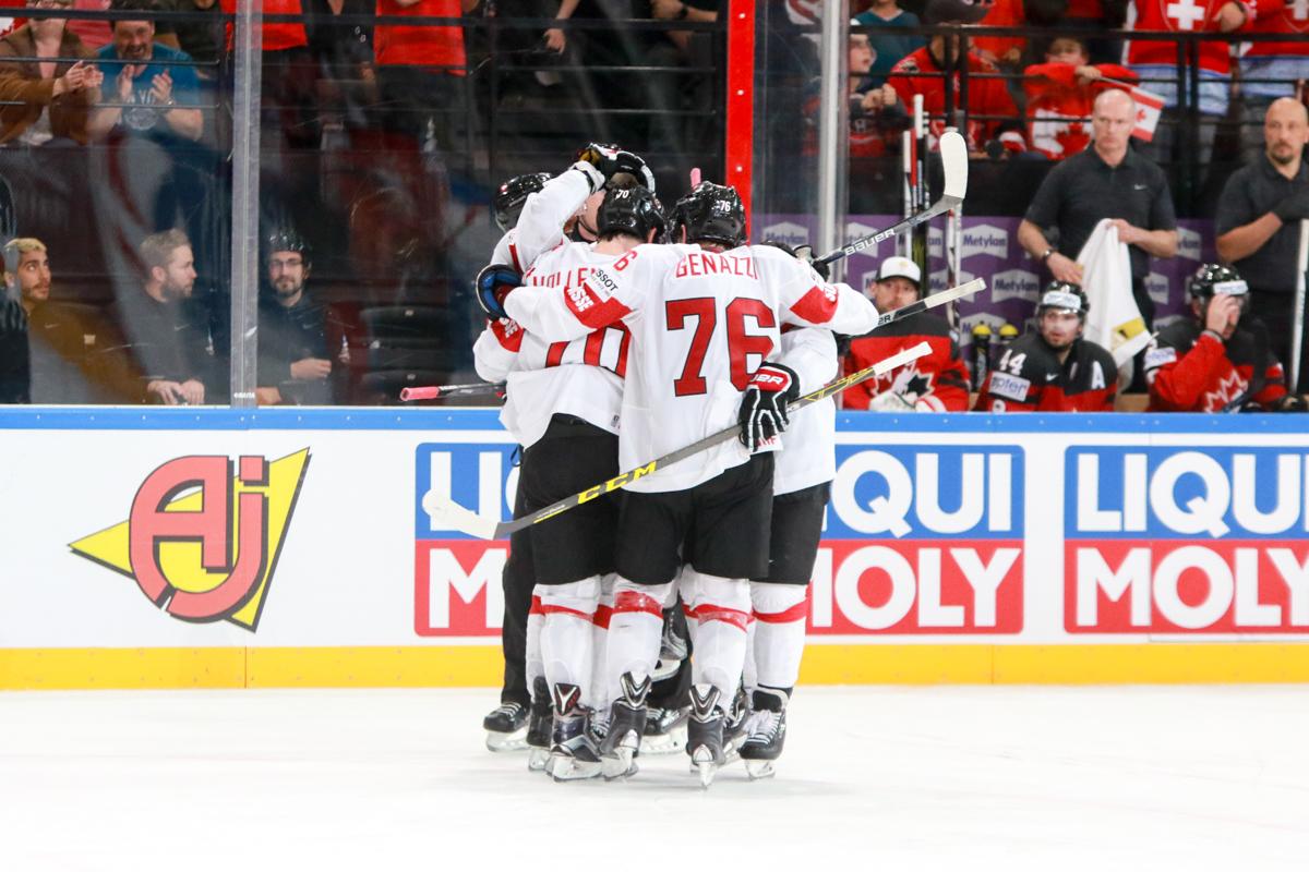 Canada 2 - 3 Switzerland