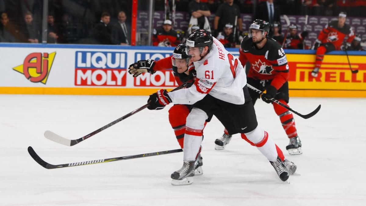 Canada 2 - 3 Switzerland