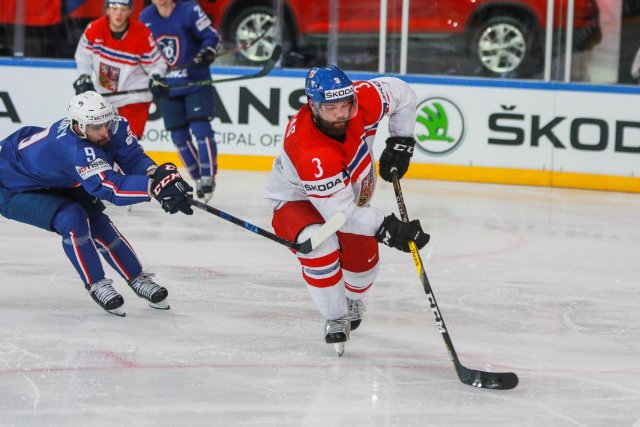 Photo hockey match France - Czech Republic le 14/05/2017