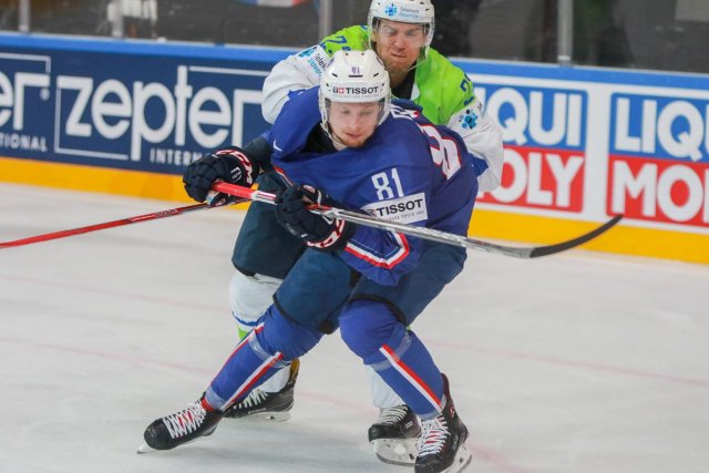 Photo hockey match France - Slovenia le 15/05/2017