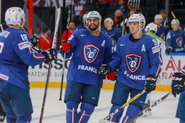 Photo hockey match France - Slovenia le 15/05/2017